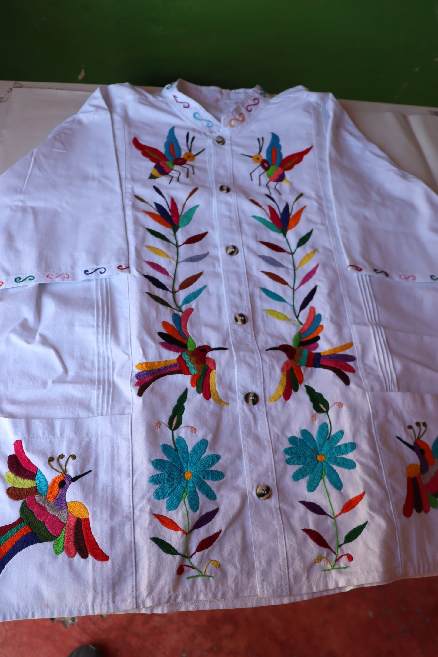 Camisa en color blanco de Juana