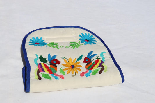 Wallet with blue trim by Elizabeth